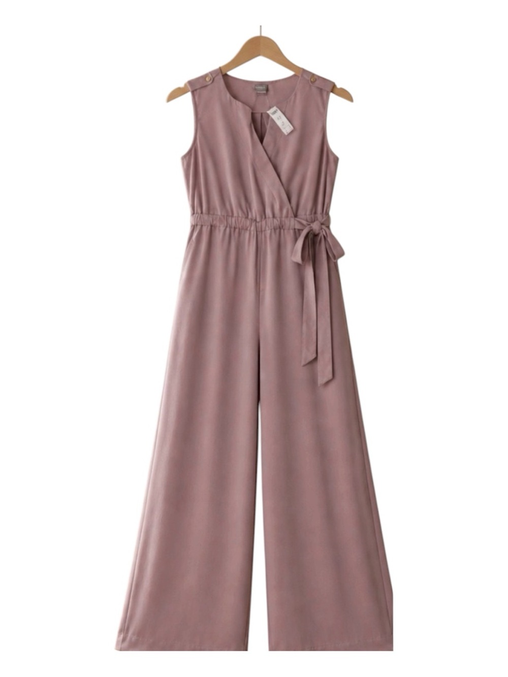 Chico’s Jumpsuit Cobalt Collection Pixie Pink Size 2 Converts to 12-14 US
